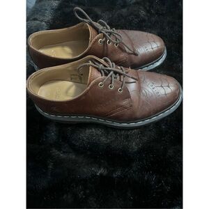 Dr Martens Codie Tattoo Etch Embossed Scorpion Shoes Size 38 M 6 L 7